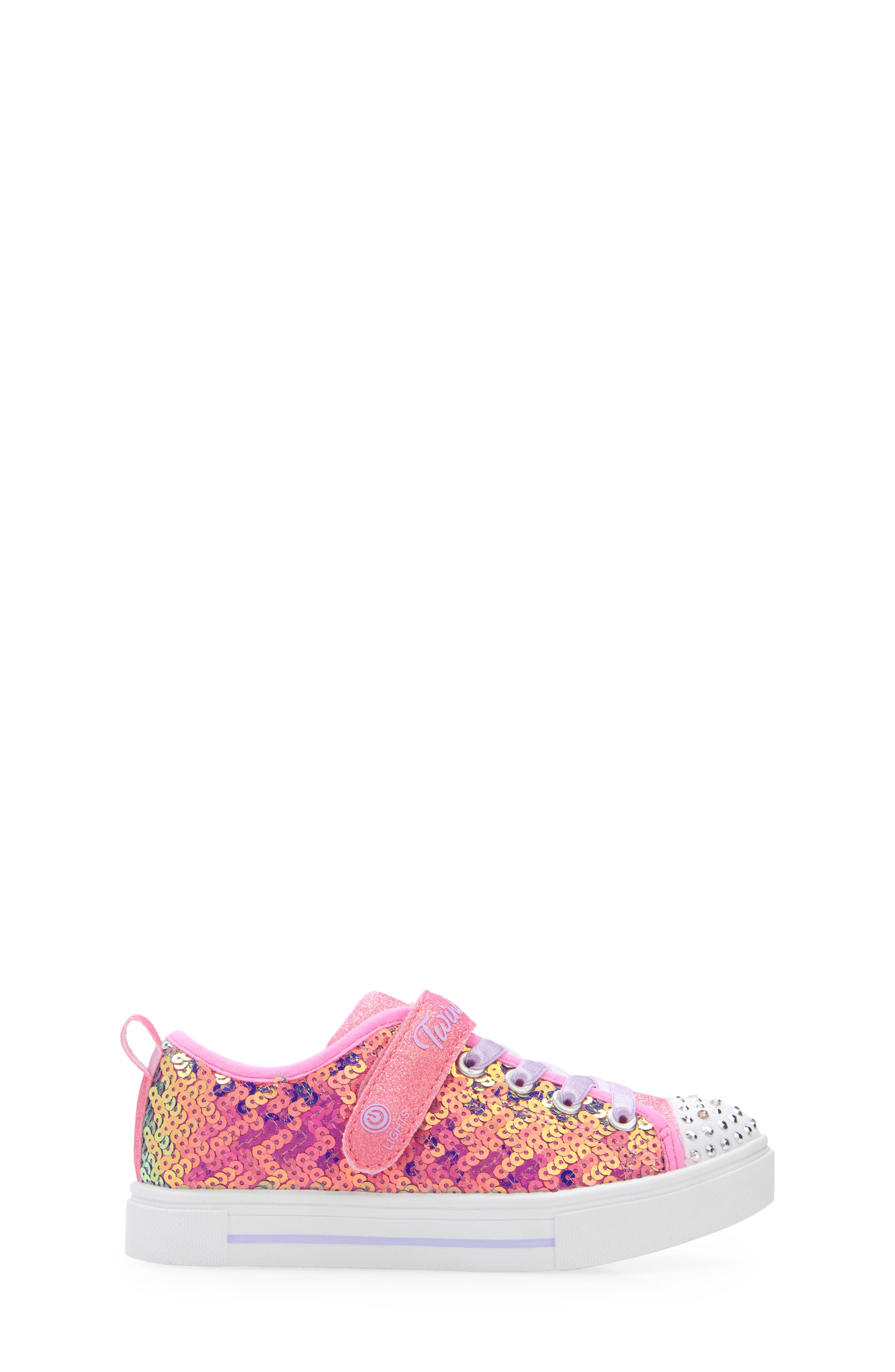 SKECHERS Kids' Twinkle Sparks Light-Up Sneaker, Alternate, color, 