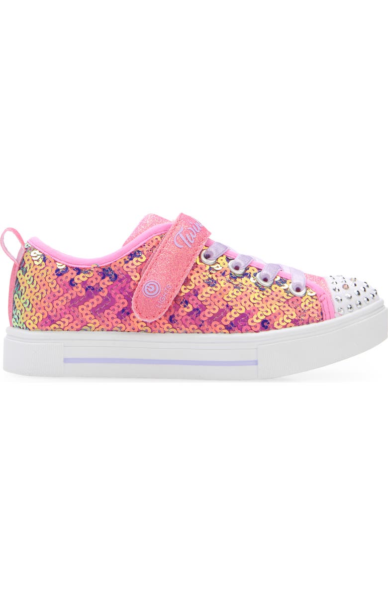 SKECHERS Kids' Twinkle Sparks Light-Up Sneaker, Alternate, color,