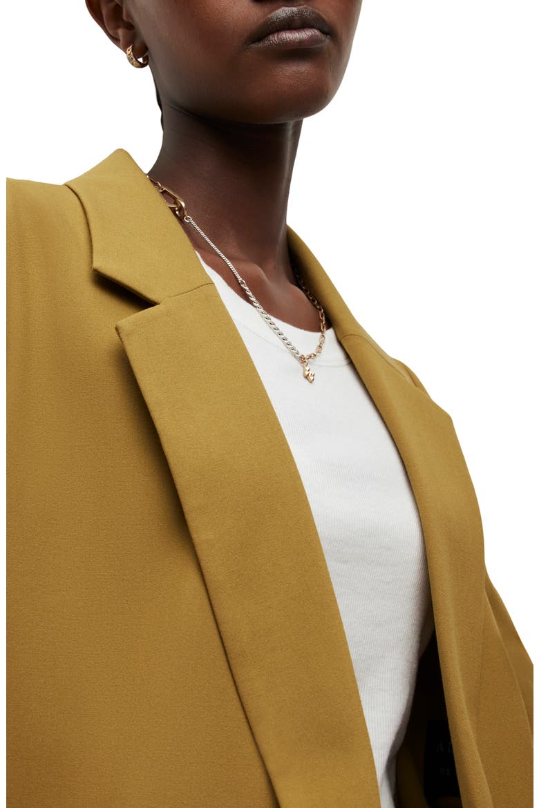 Aleida Blazer, Alternate, color, ECRU OLIVE