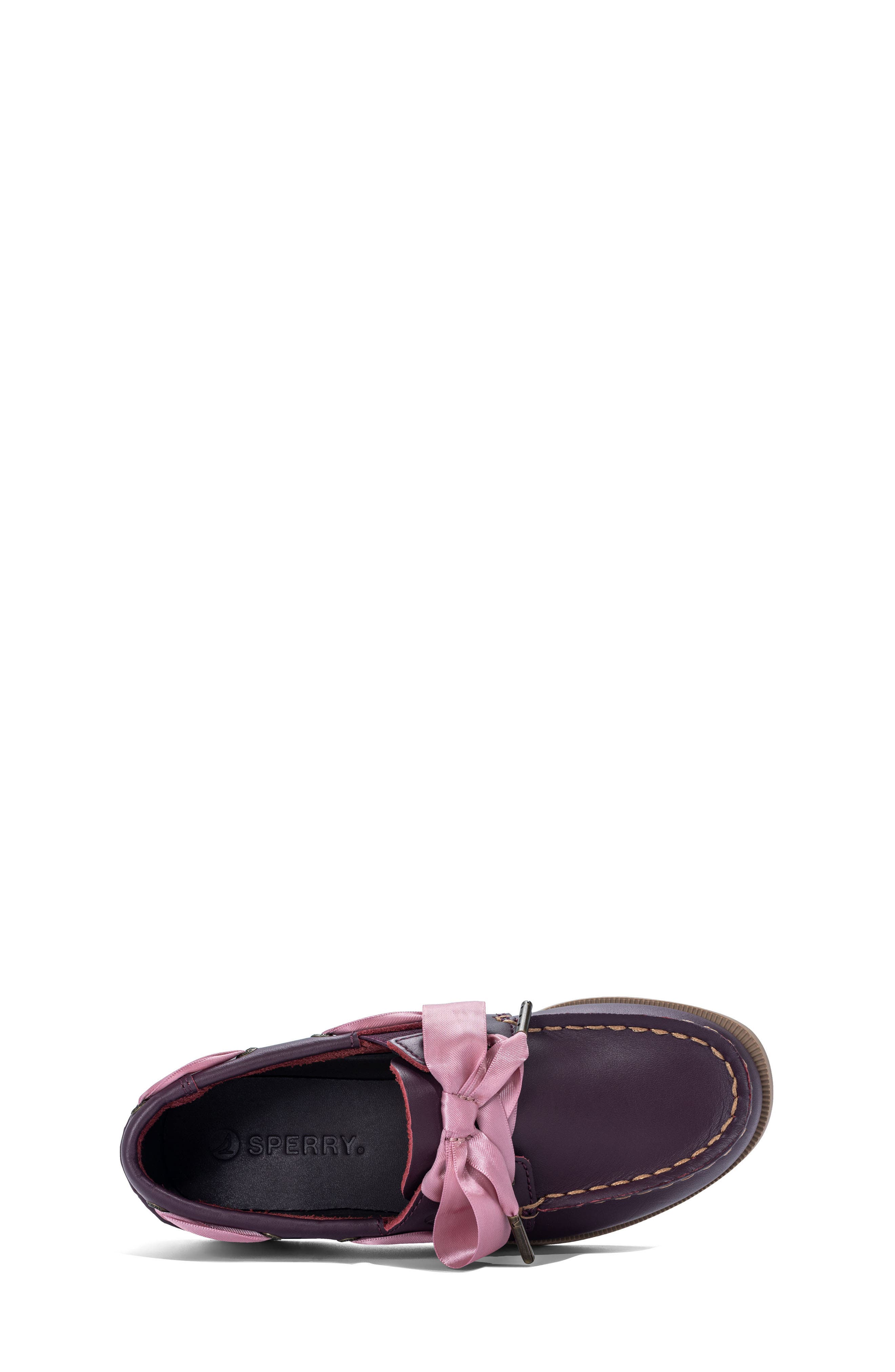 Sperry Kids' Authentic Original Boat Shoe, Alternate, color, Fig