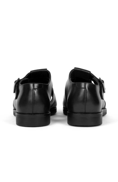 Anthony Veer Mariner Fisherman Sandel In Obsidian Black