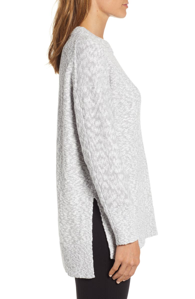Lou & Grey Marled Knit Tunic Sweater, Alternate, color, 