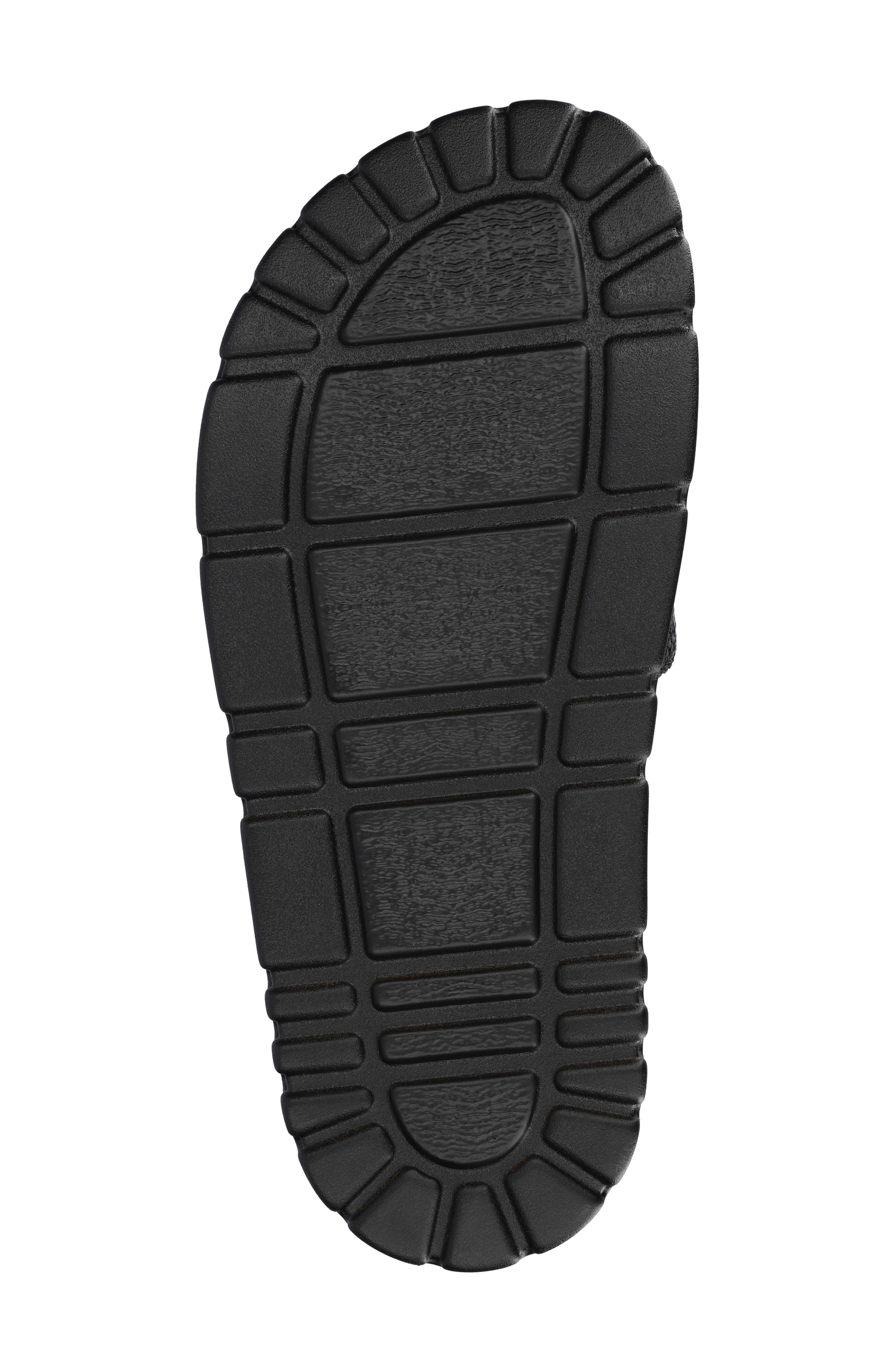 Journee Collection Starr Woven Platform Slide Sandal, Alternate, color, 