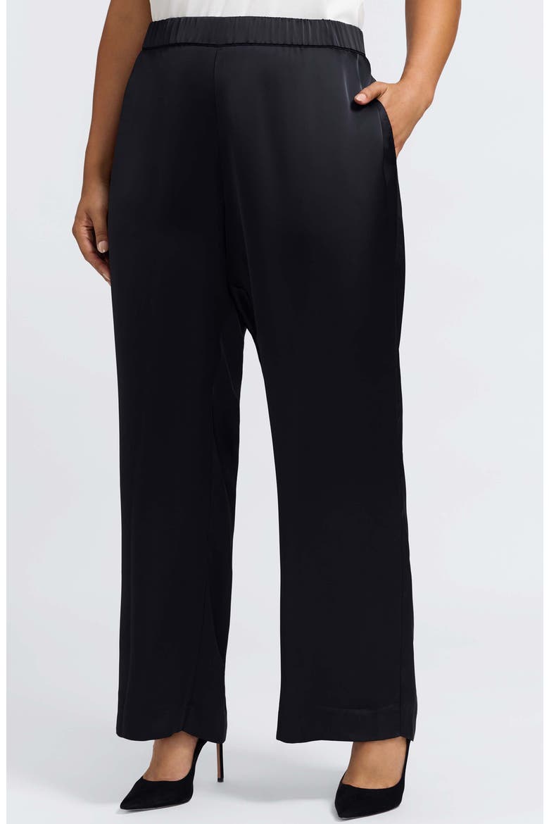 Hostess Pull-ON Pants, Main, color, BLACK