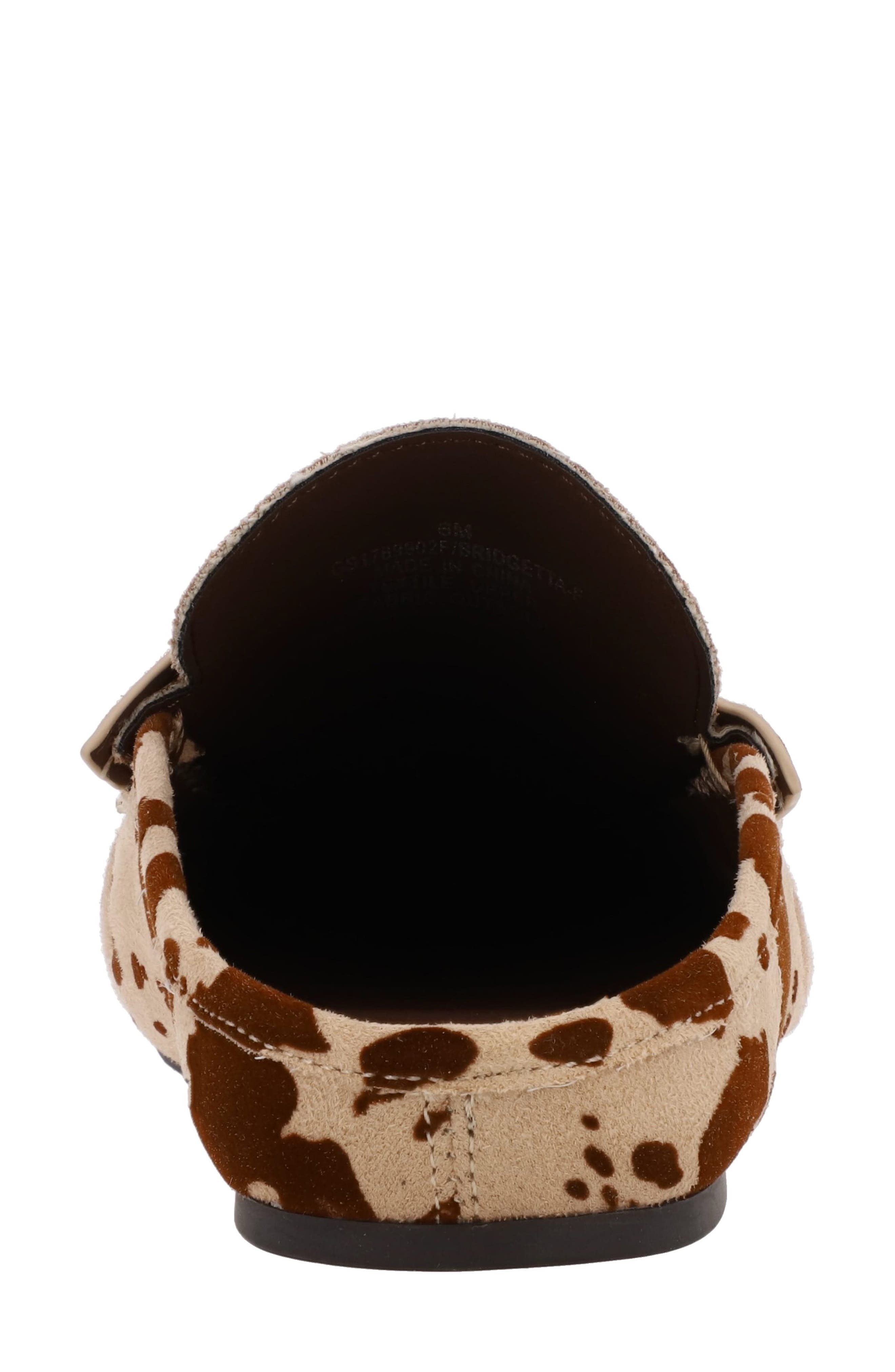 Bridgetta Penny Mule, Alternate, color, BROWN COW