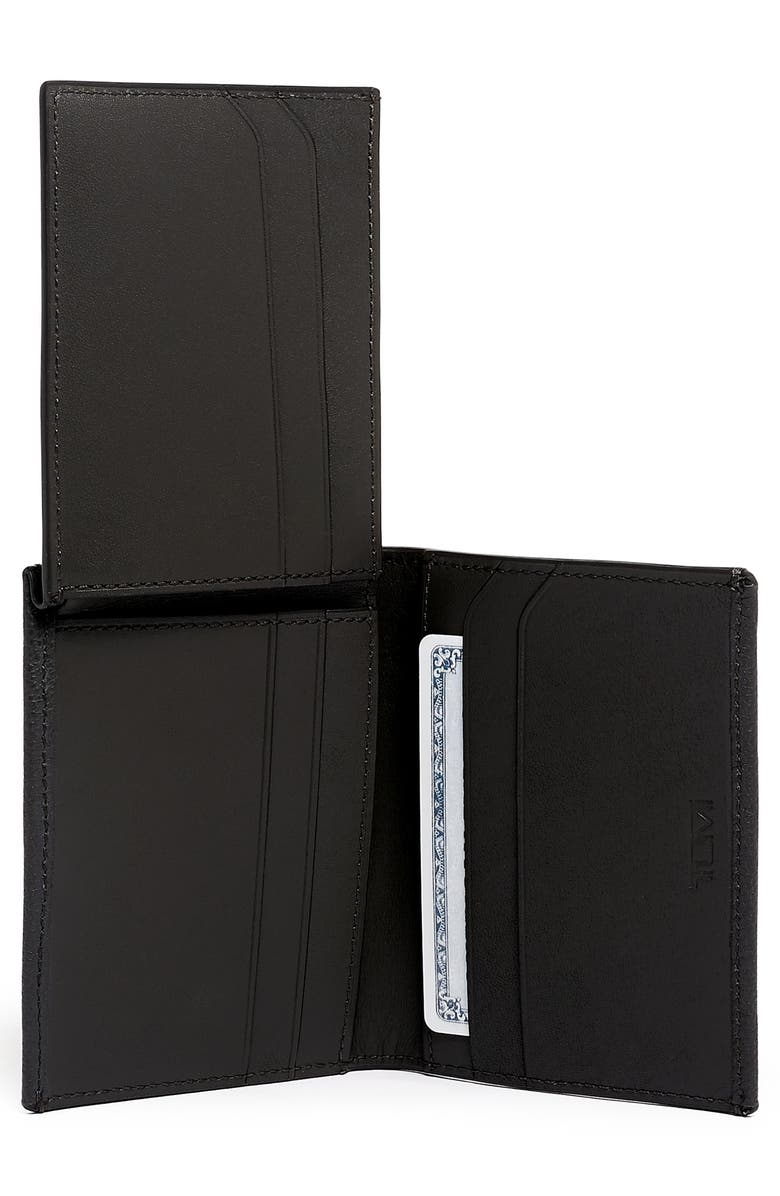 TUMI L-Fold Leather Wallet, Alternate, color, 