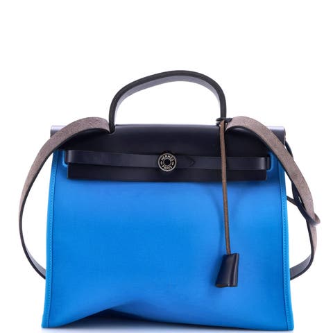 Herbag Zip Leather and Toile 31