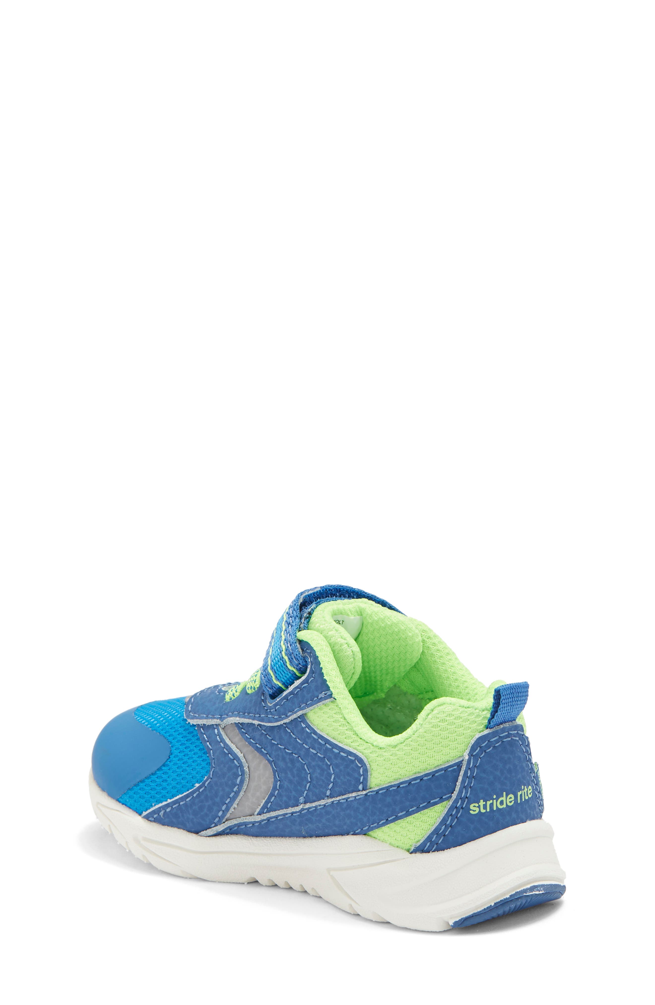 Stride Rite Kids' Made 2 Play Bolt Sneaker, Alternate, color, 