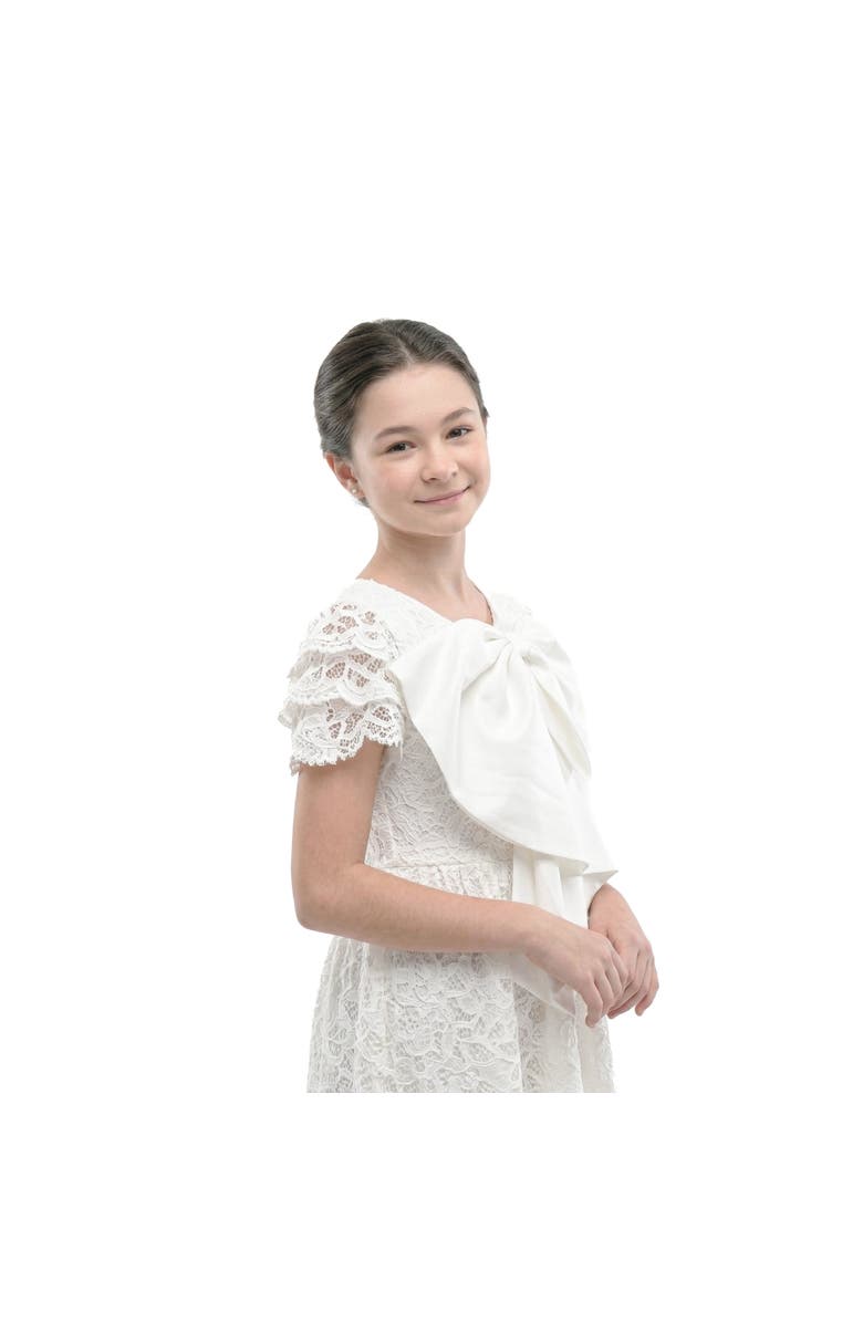 Tulleen Pamela Dress, Alternate, color, White