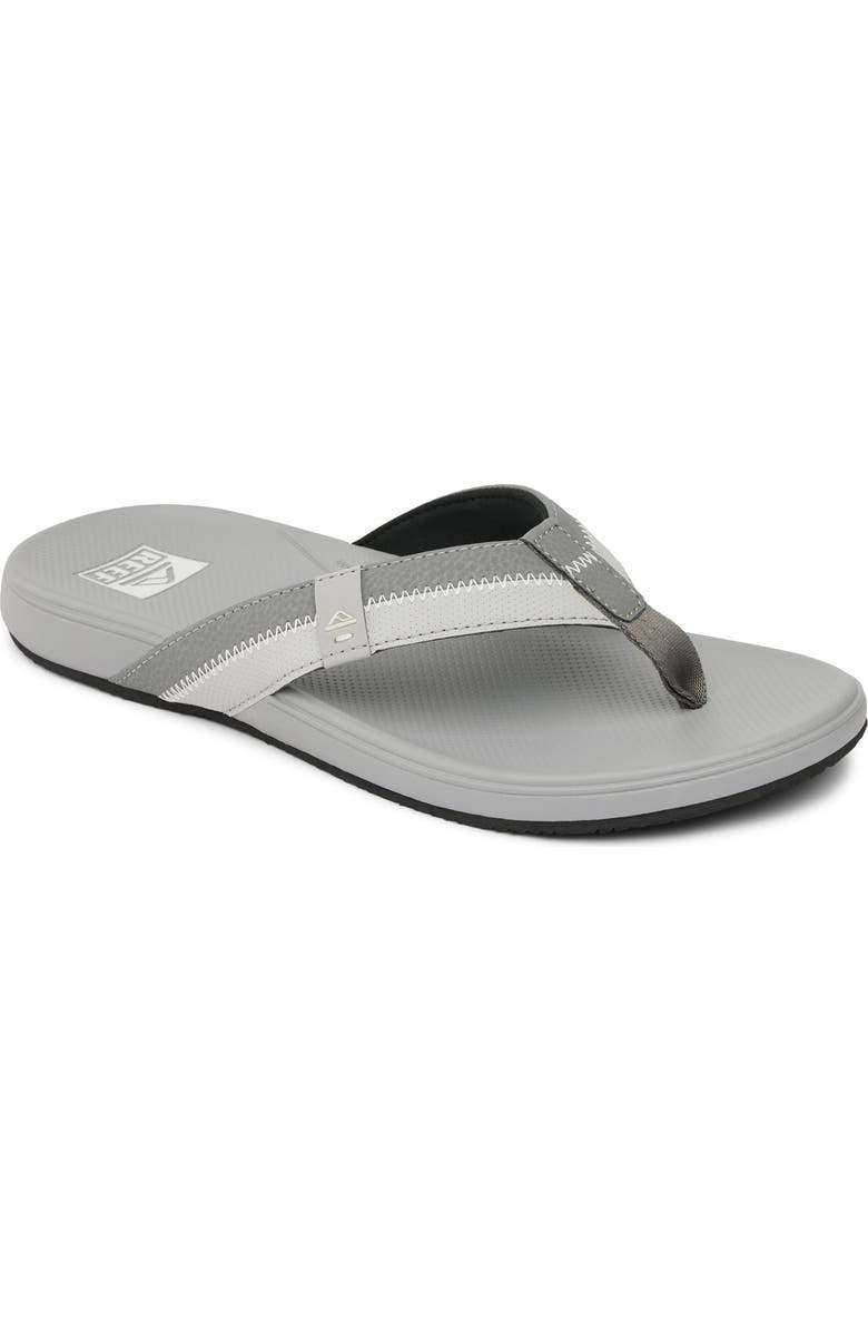Reef Cushion Phantom 2.0 Flip Flop, Main, color, Grey/Grey