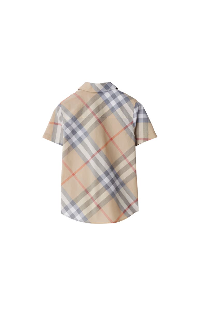 Burberry Check Cotton Shirt, Alternate, color, 