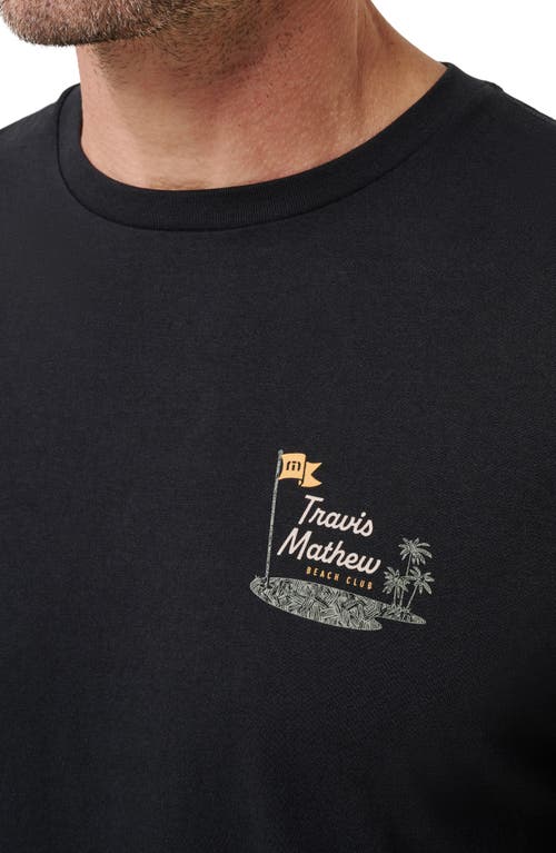 Travismathew Beach Club Graphic T-shirt In Blue