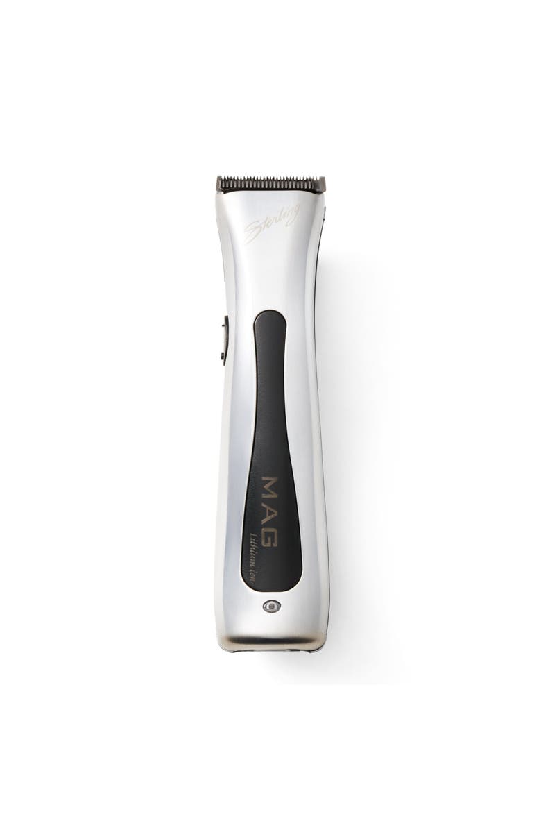 Wahl Professional Sterling Mag Trimmer - Barber-Quality Electric Cordless Hair Trimmer with Rotary Motor and Lithium-Ion Battery, Main, color, Metallic Silver