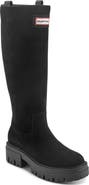 Hunter Giania Water Resistant Leather Knee High Boot