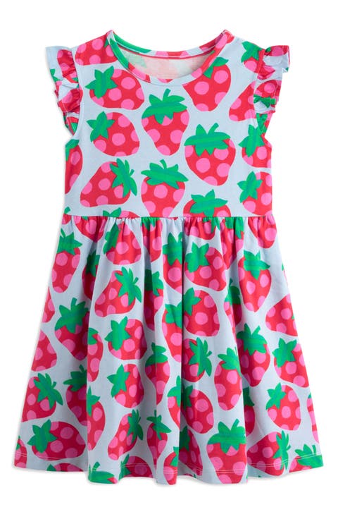 Kids
 Strawberry Print Cotton Jersey Dress (Toddler, Little Kid 
Big Kid)