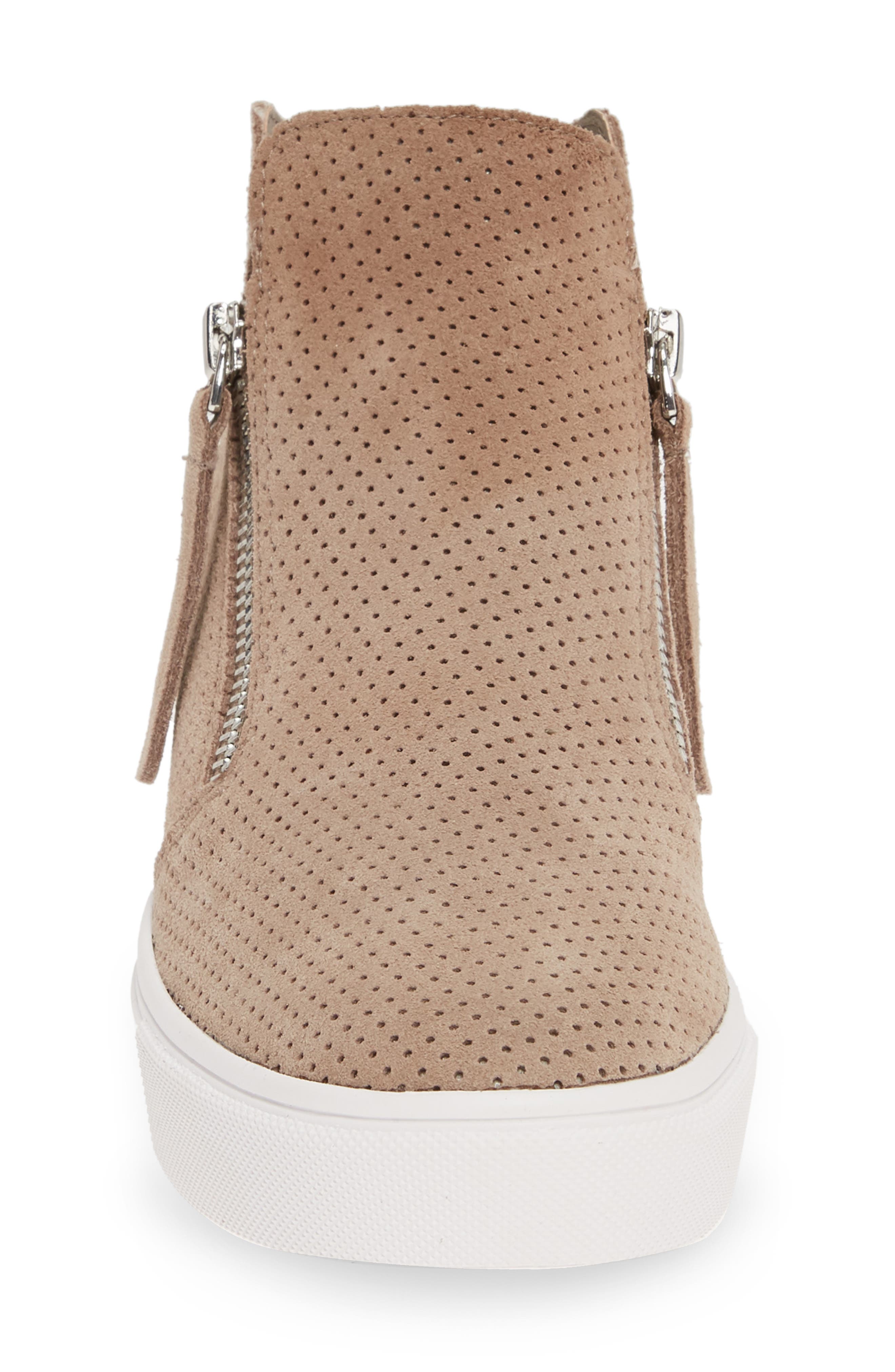 Caliber High Top Sneaker, Alternate, color, TAUPE SUEDE