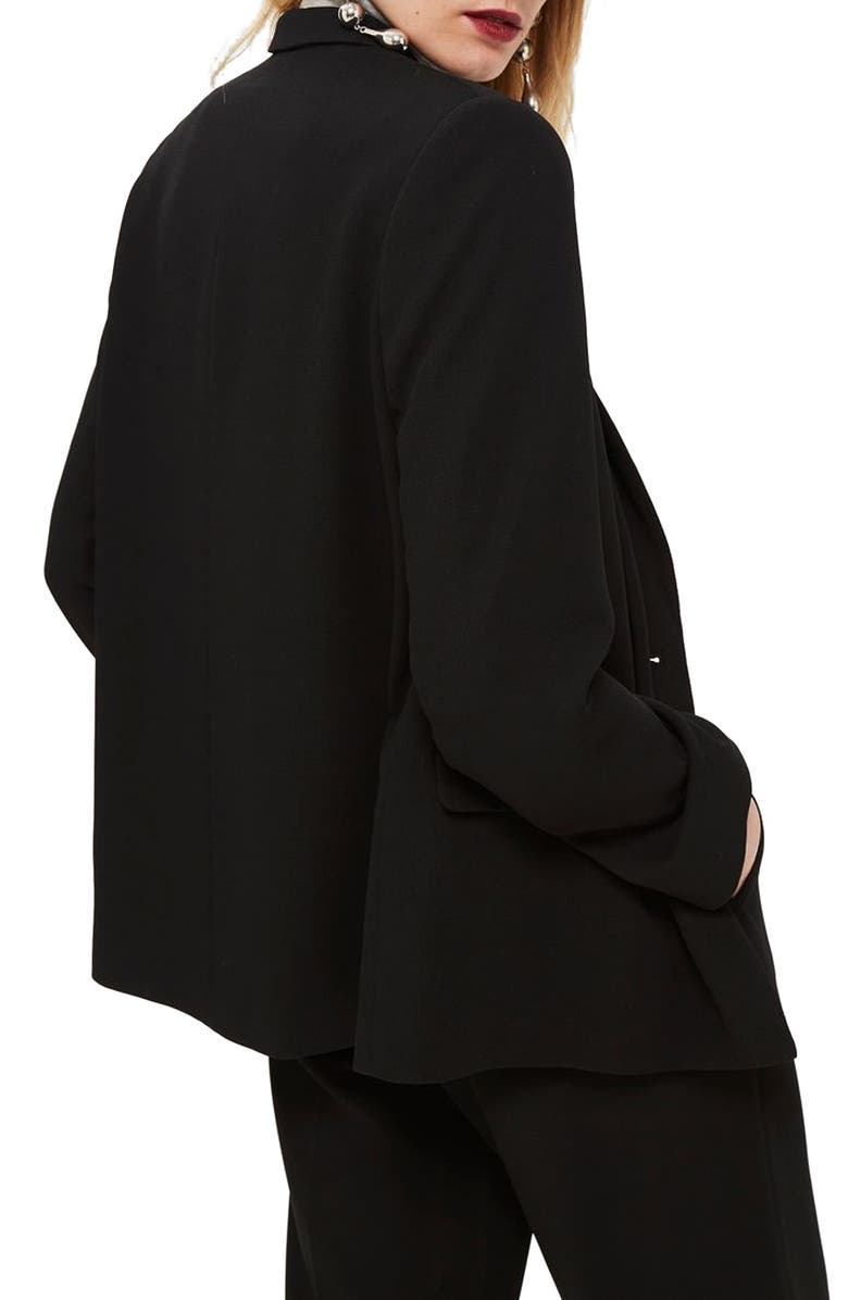 Topshop Slouch Suit Blazer, Alternate, color, 