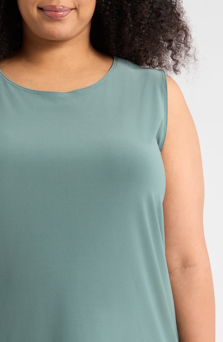 Vikki Vi Scoop Neck Tank, Alternate, color, Sage