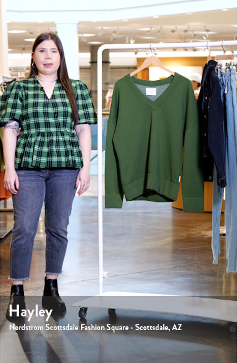 Ronan V-Neck Sweatshirt, sales video thumbnail