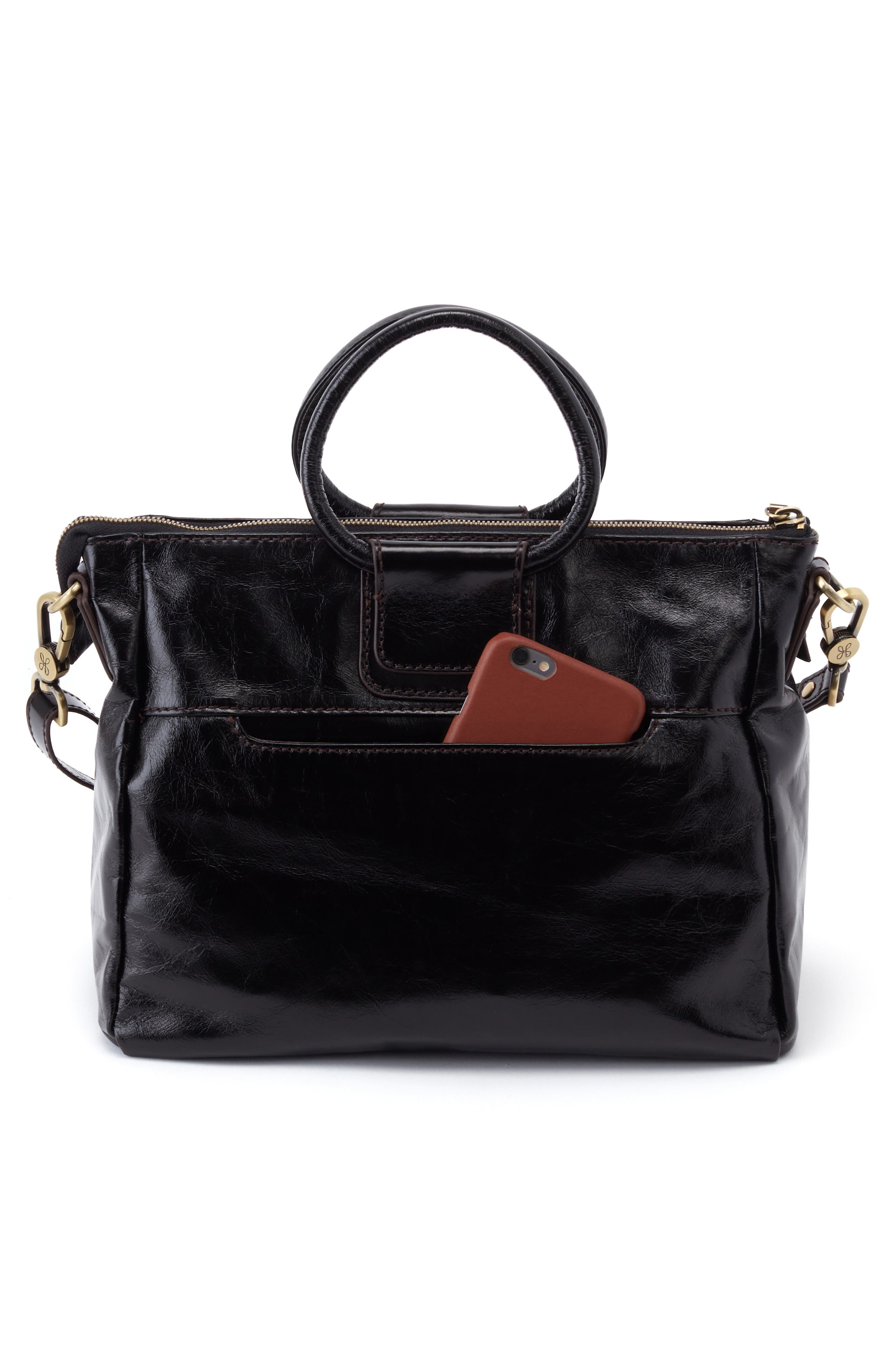 HOBO Medium Sheila Satchel, Alternate, color, Black