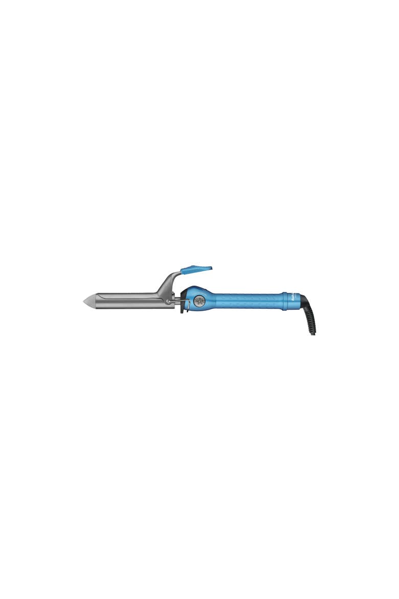 Nano Titanium 1" Spring Curling Iron, Main, color, Blue
