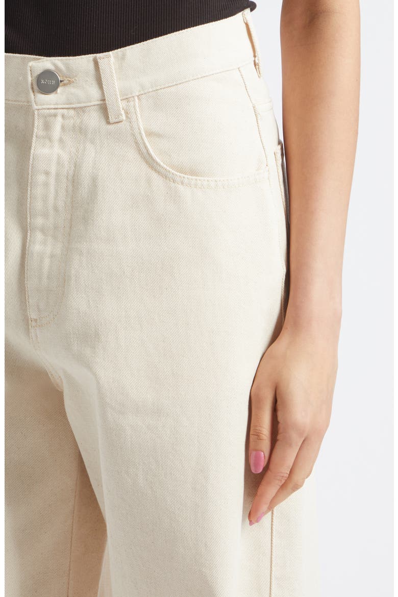 Berber Barrel Leg Jeans, Alternate, color, ECRU