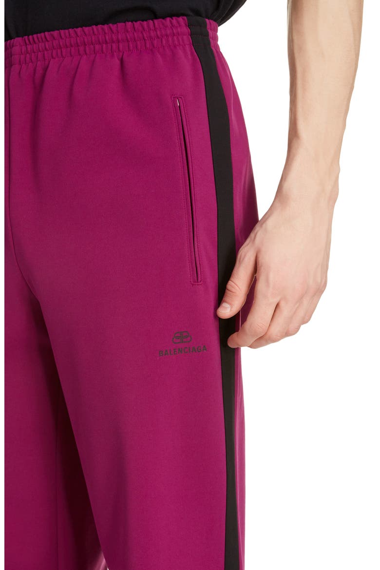 Tracksuit Pants, Alternate, color, GRAPE/BLACK