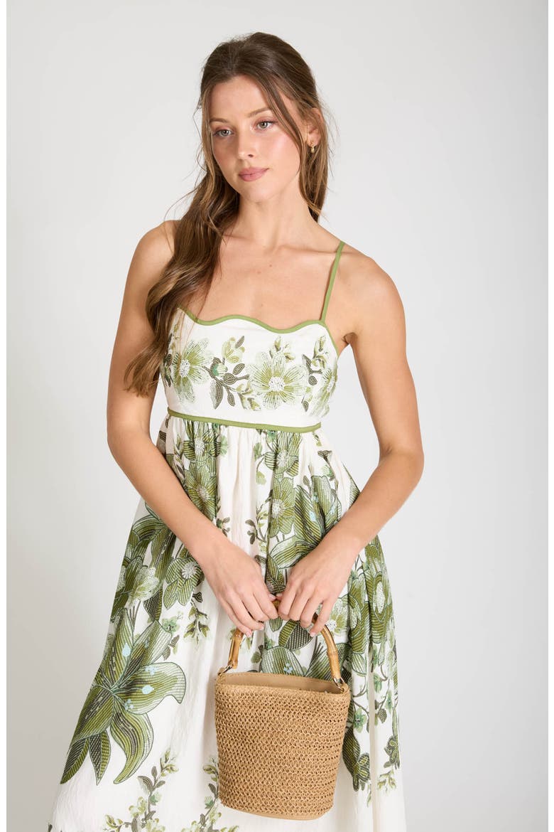 empire waist midi summer dress Honor Empire Waist Midi Dress