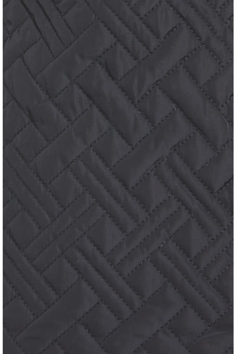 Quilted Jacket, Alternate, color, BLACK