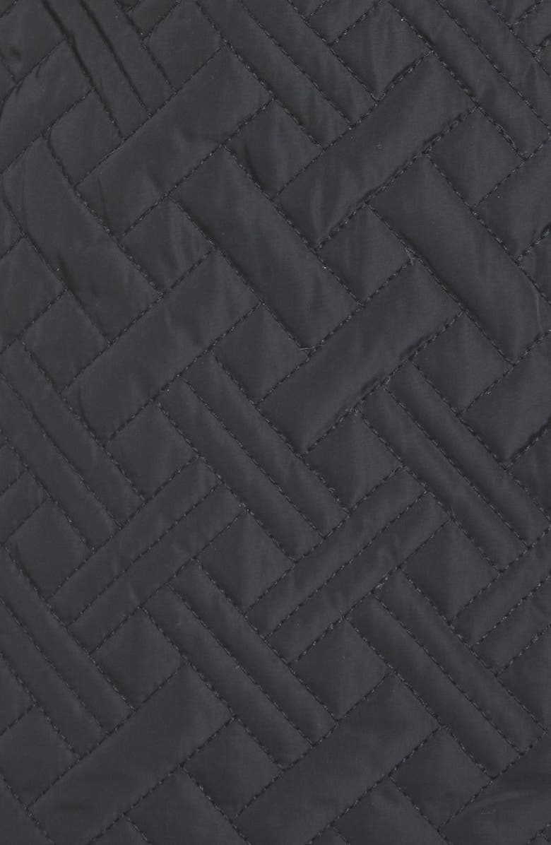 Gallery Quilted Jacket, Alternate, color, Black