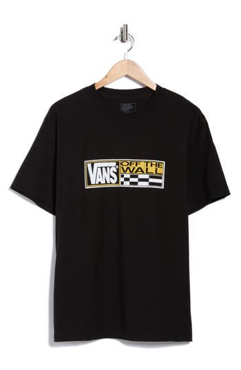 Vans Hi Stretch Logo Cotton Graphic T-shirt In Black