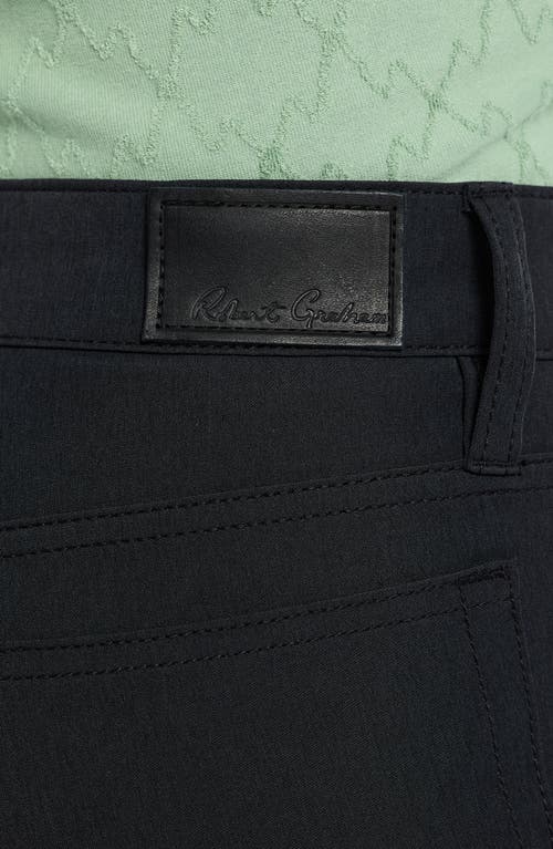 Robert Graham Grady Straight Leg Pants In Black