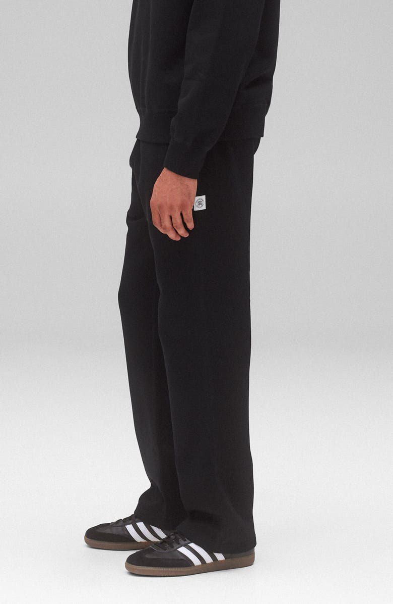 Reigning Champ Straight Leg Midweight Cotton Fleece Drawstring Pants, Alternate, color, 