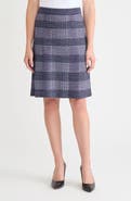 Misook Knit Tweed Pull-On Pencil Skirt