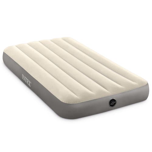 Intex Standard Airbed Twin 10" Inflatable Mattress in Beige 
