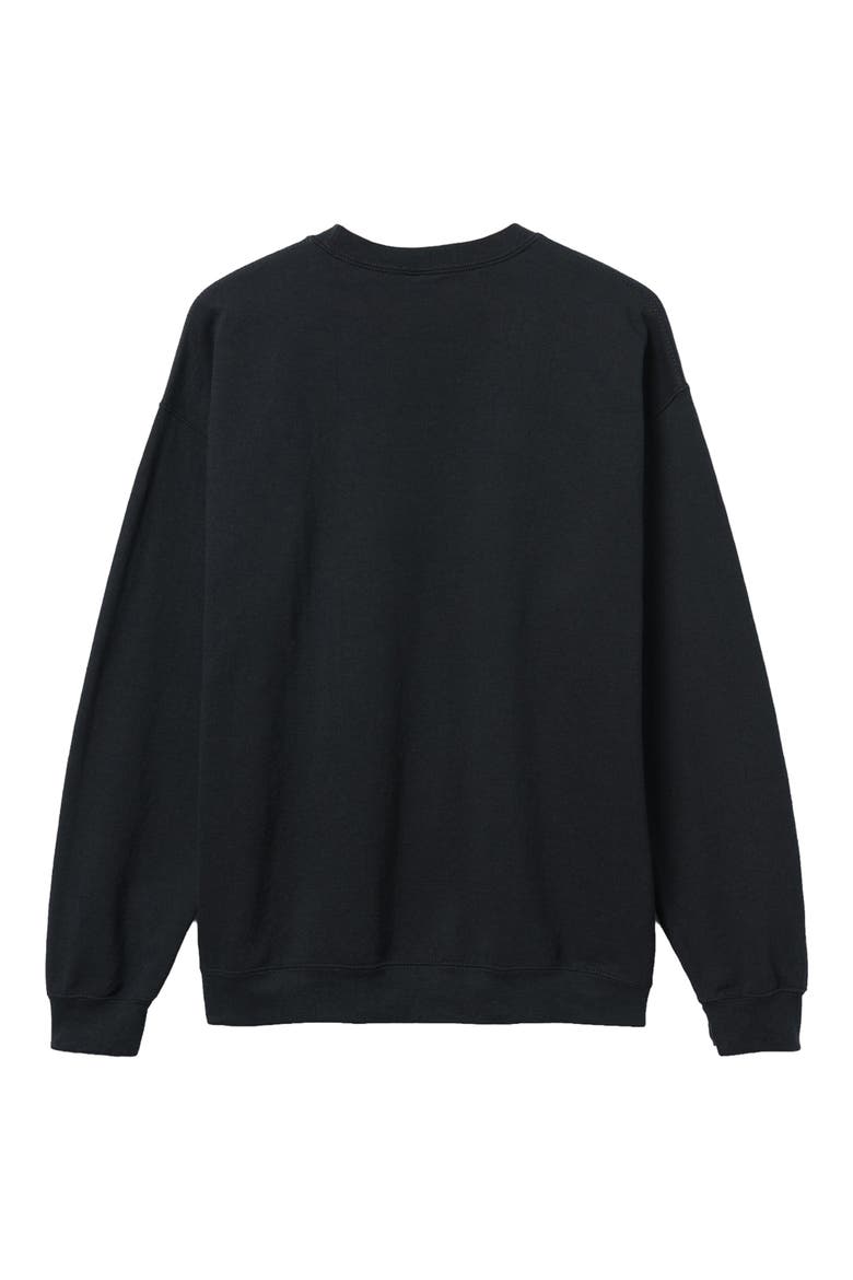 Cincinnati Bengals Cotton Blend Crewneck Sweatshirt, Alternate, color, BLACK