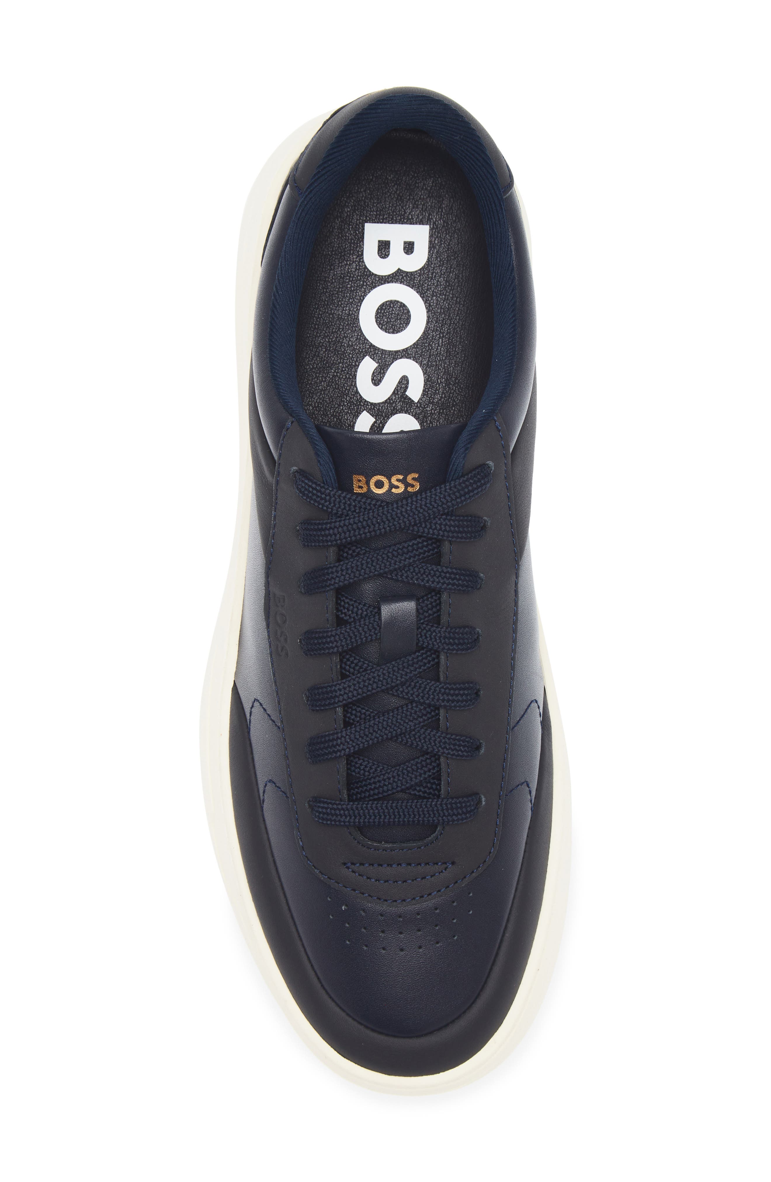 BOSS Baltimore Tennis Sneaker, Alternate, color, Dark Blue