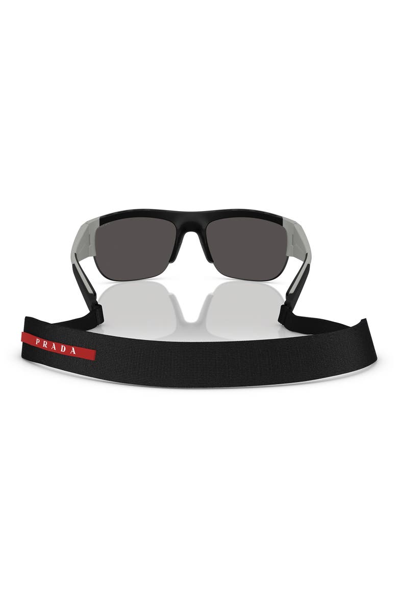 69mm Pillow Sunglasses, Alternate, color, DARK GREY