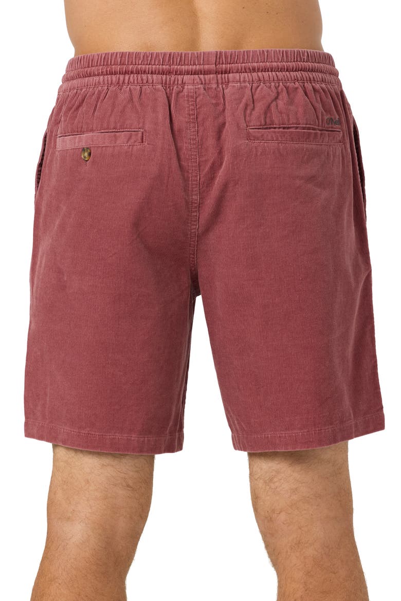 OG Corduroy Drawstring Shorts, Alternate, color, APPLE BUTTER
