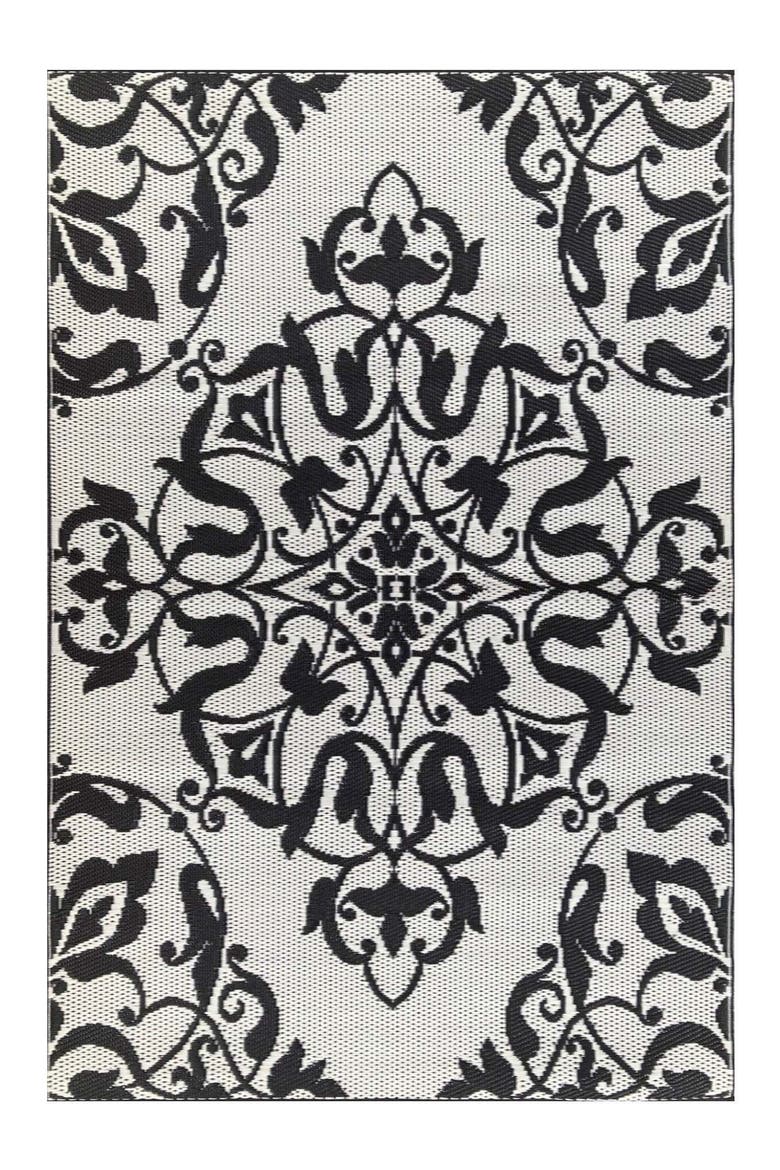 New Wrought Iron Black & White, Main, color, black and white