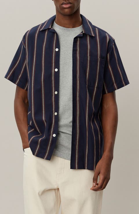 Lawson Stripe Camp Shirt