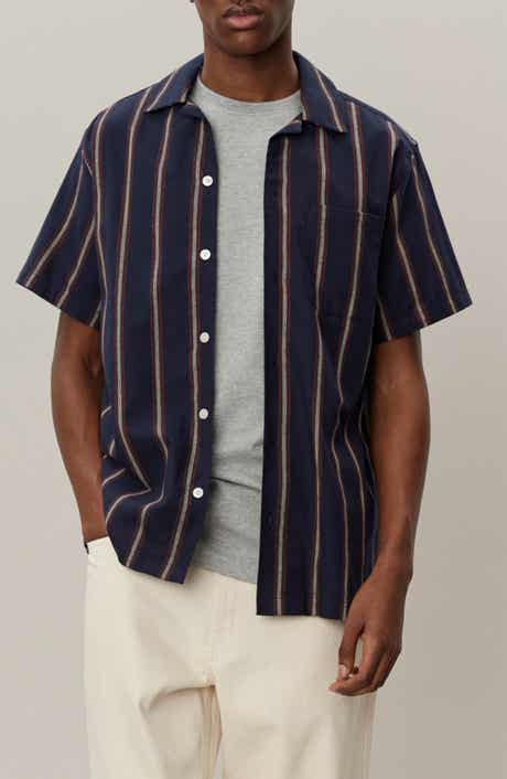 Les Deux Lawson Stripe Camp Shirt