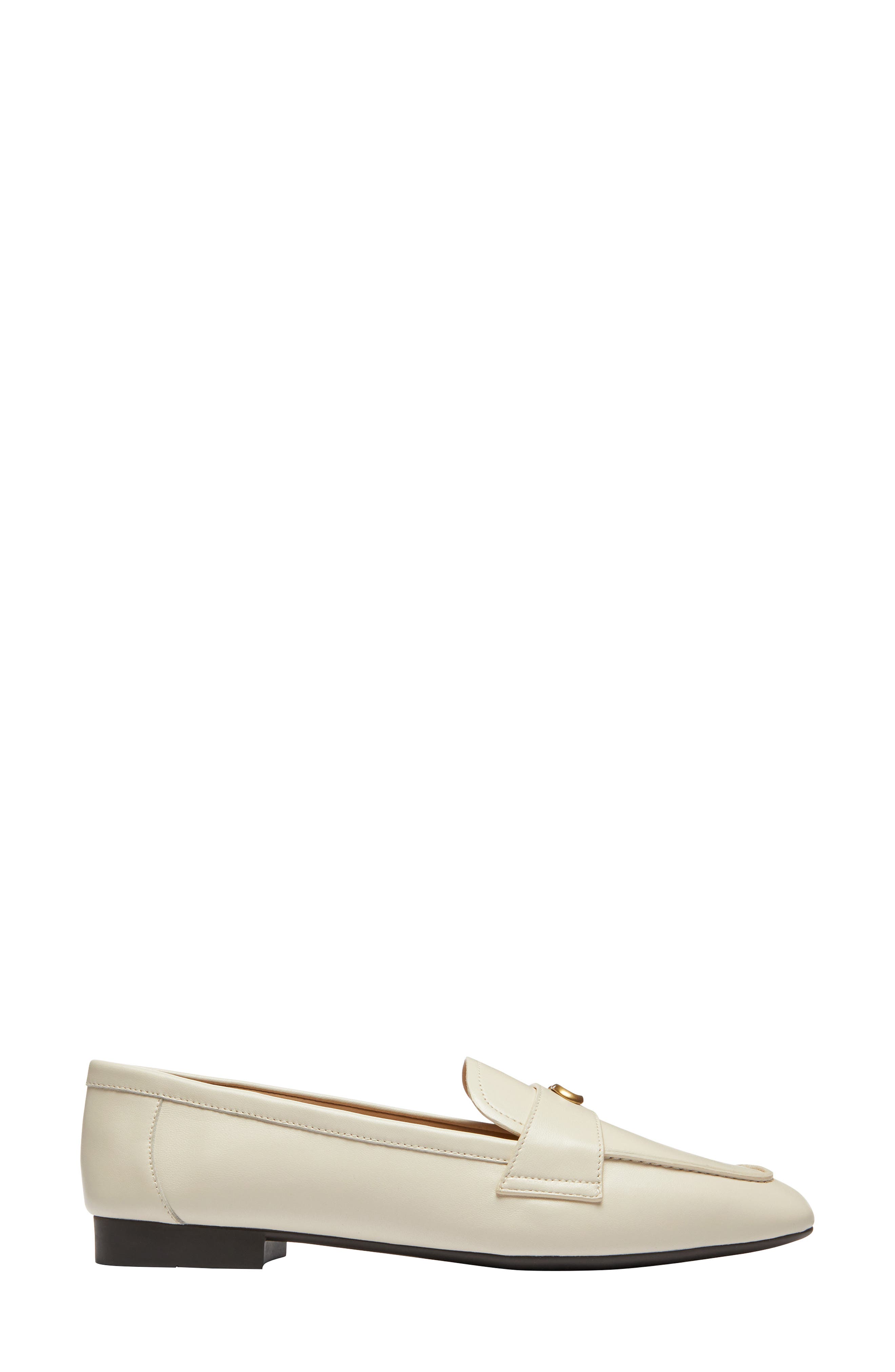 Sculpted C Loafer, Alternate, color, CHALK