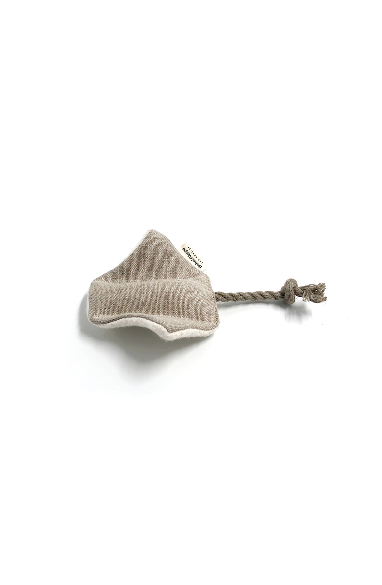 The Kind Pet Stingray Cat Toy with Buckwheat for Crinkles and Organic Catnip, Alternate, color,