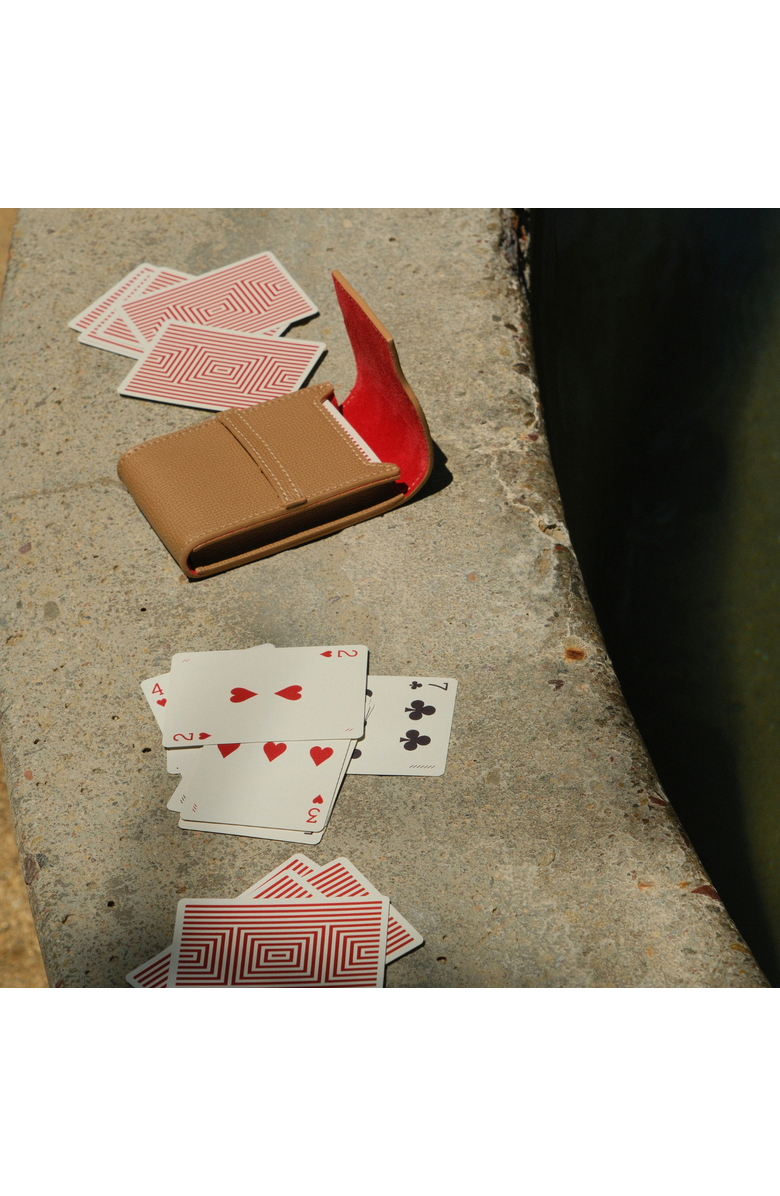 Throwing Doubles The Marrakech - Leather Playing Card Set, Alternate, color, Marrakech