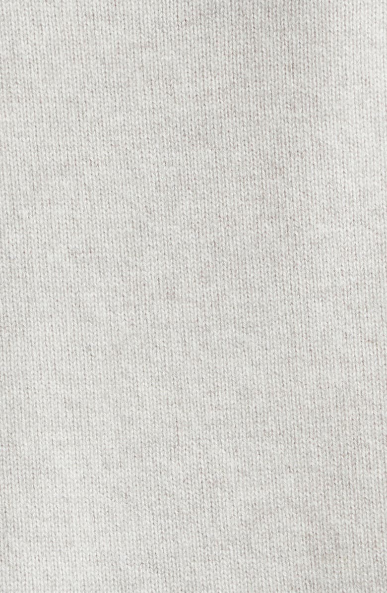 LOULOU DE SAISON Dara Elbow Sleeve Cashmere Sweater, Alternate, color, Beige Melange