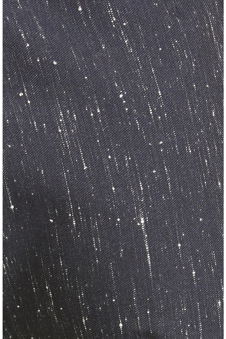 Rain Effect Bouclé Pants, Alternate, color, NAVY