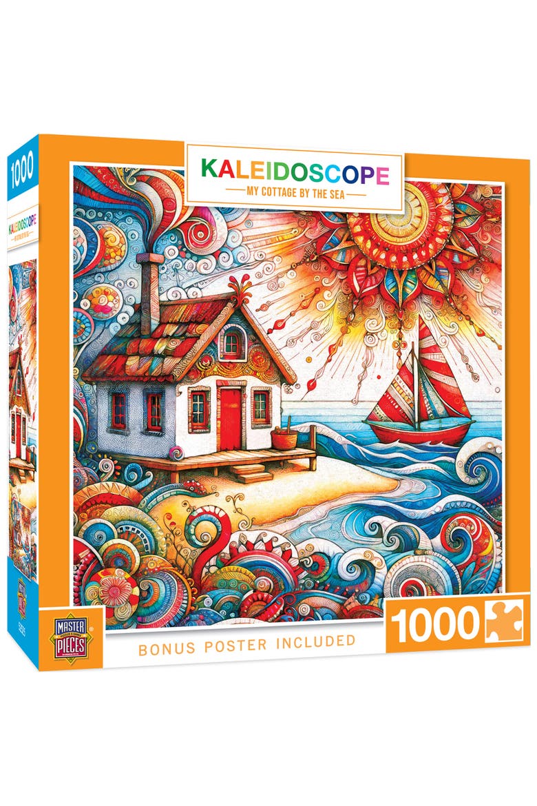My Cottage by the Sea 1000 Piece Puzzle, Main, color, Multicolor