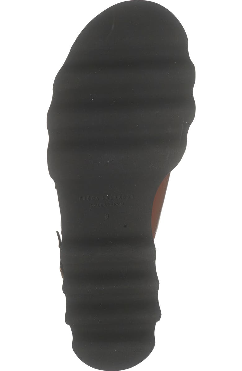 Freda Salvador Buckle Strap Sandal, Alternate, color, Chocolate Calf