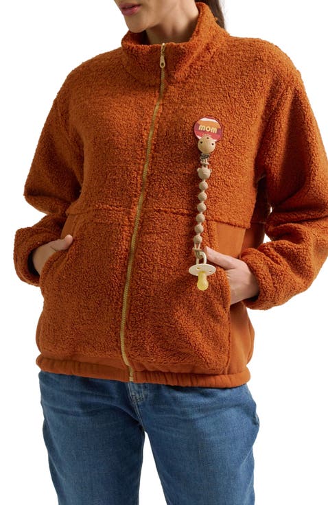 Sasha Maternity & Babywearing Fleece Jacket